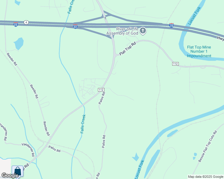 map of restaurants, bars, coffee shops, grocery stores, and more near 6075 Red Hill Road in Dora