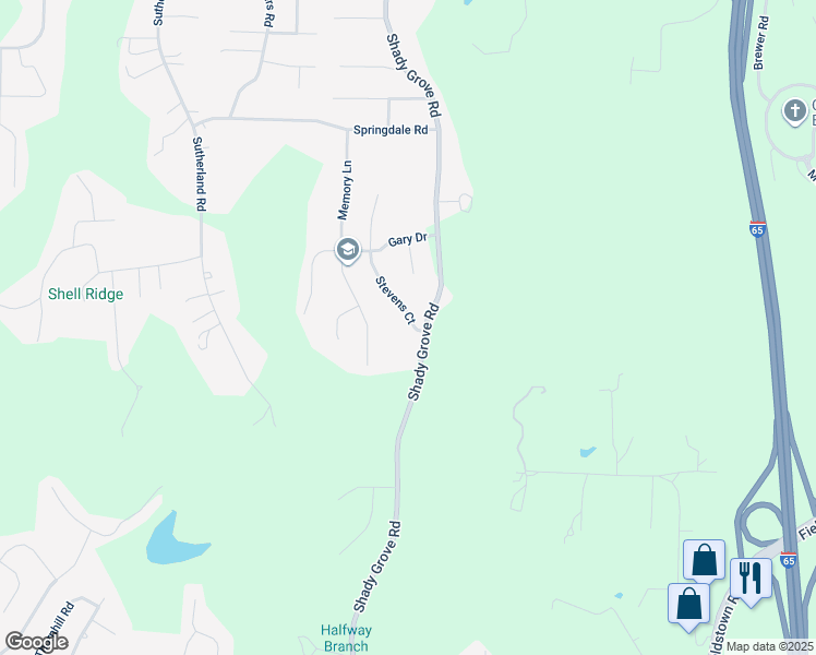 map of restaurants, bars, coffee shops, grocery stores, and more near 5212 Stevens Court in Mount Olive