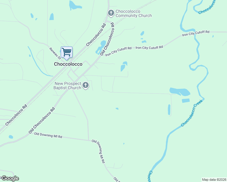 map of restaurants, bars, coffee shops, grocery stores, and more near in Choccolocco