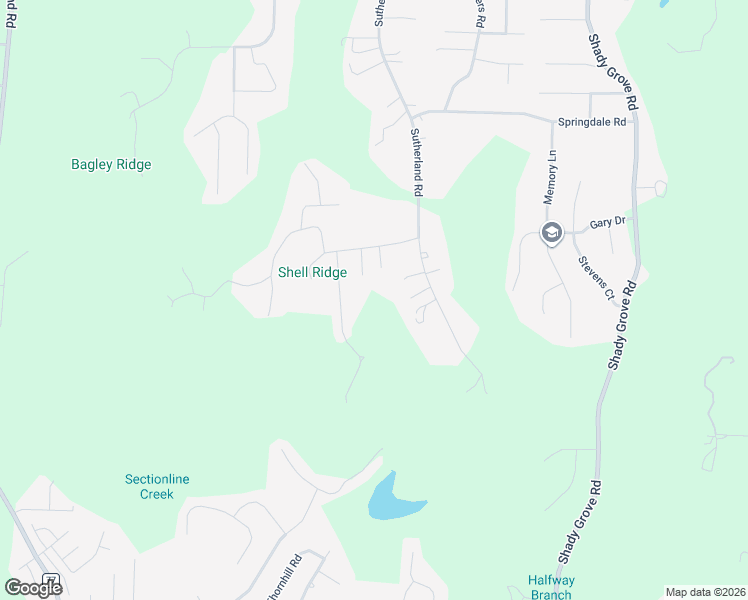 map of restaurants, bars, coffee shops, grocery stores, and more near 740 Westwood Road in Mount Olive
