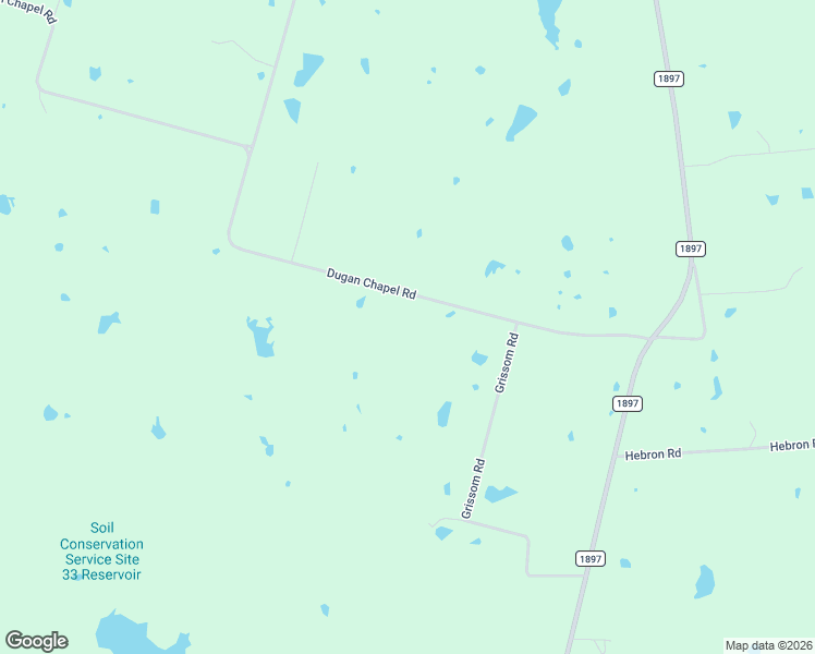 map of restaurants, bars, coffee shops, grocery stores, and more near 5790 Dugan Chapel Road in Bells