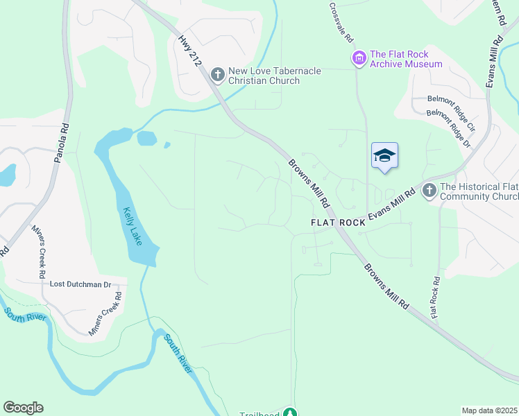 map of restaurants, bars, coffee shops, grocery stores, and more near 4163 Lyons Road in Lithonia
