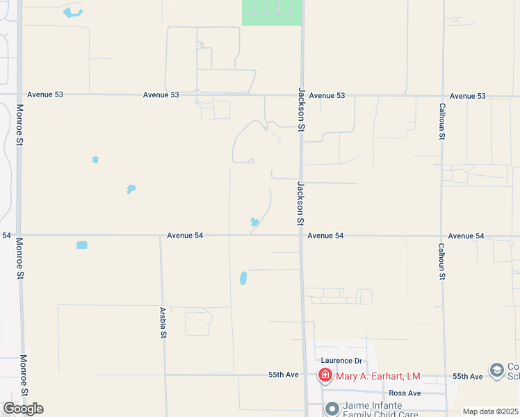 map of restaurants, bars, coffee shops, grocery stores, and more near 2 Avenue 54 in Thermal