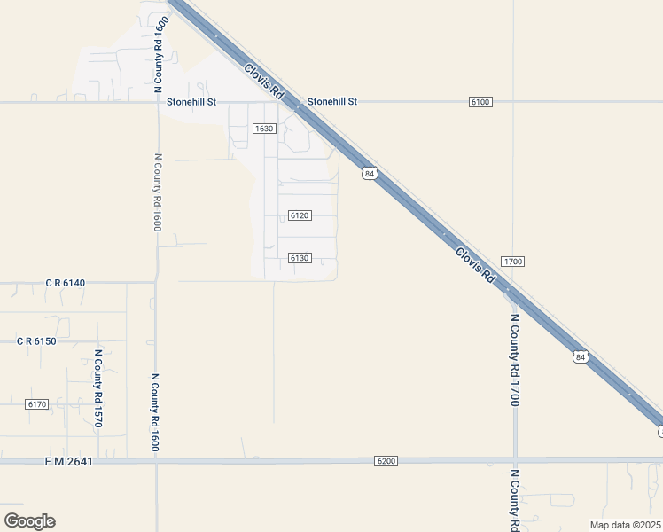 map of restaurants, bars, coffee shops, grocery stores, and more near 6900 C R 6130 in Shallowater