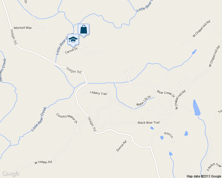 map of restaurants, bars, coffee shops, grocery stores, and more near 5278 Hickory Ridge Drive in Douglasville