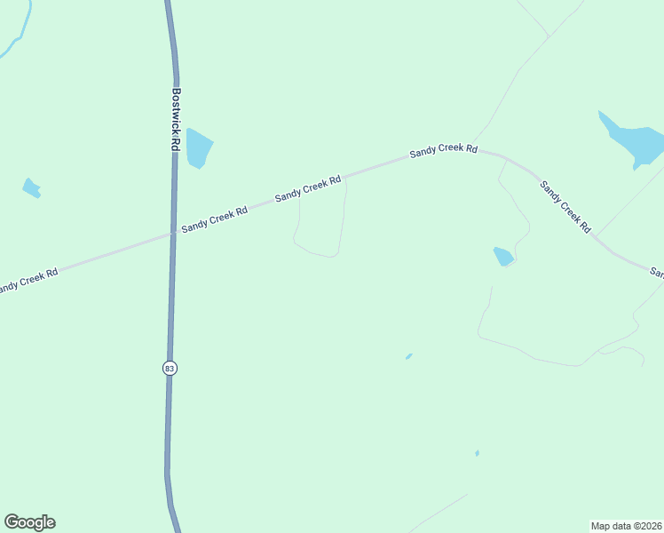 map of restaurants, bars, coffee shops, grocery stores, and more near 3354 Sandy Creek Road in Madison