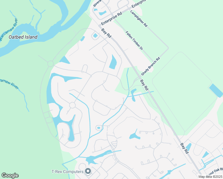map of restaurants, bars, coffee shops, grocery stores, and more near 4015 Blackwood Court in Myrtle Beach