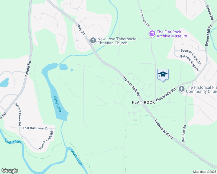 map of restaurants, bars, coffee shops, grocery stores, and more near 4163 Lyons Road in Lithonia