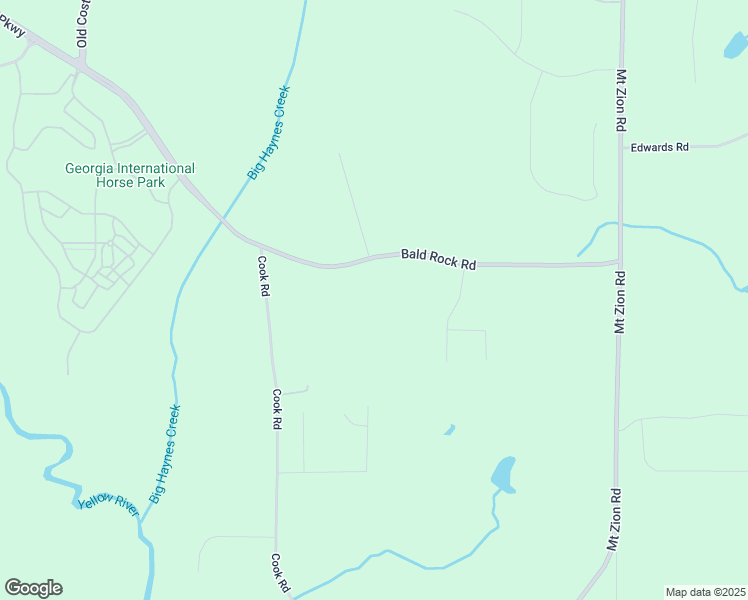map of restaurants, bars, coffee shops, grocery stores, and more near 349 Bald Rock Road in Oxford