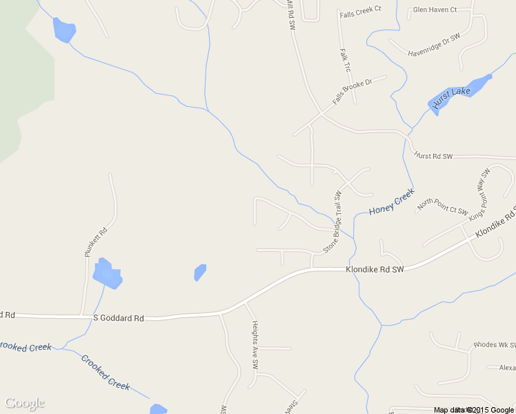 map of restaurants, bars, coffee shops, grocery stores, and more near 3131 Water Brook Drive Southwest in Conyers