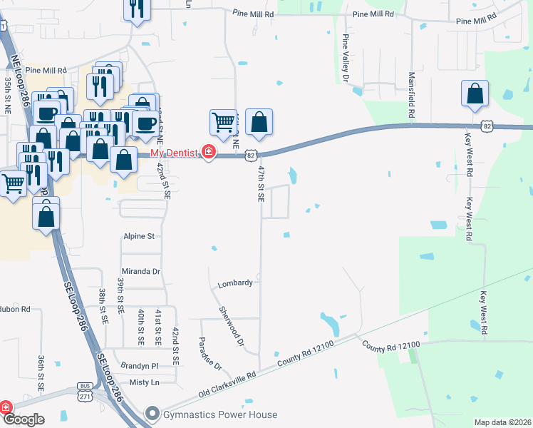 map of restaurants, bars, coffee shops, grocery stores, and more near 4720 Stephens Lane in Paris
