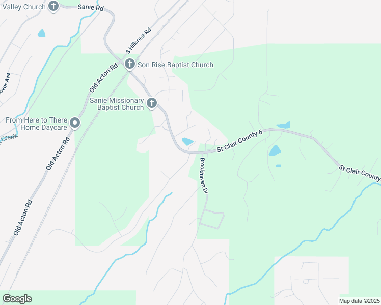 map of restaurants, bars, coffee shops, grocery stores, and more near 25 Sterling Place in Odenville