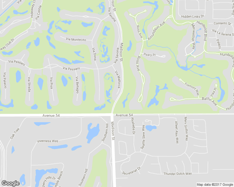 map of restaurants, bars, coffee shops, grocery stores, and more near 53699 Via Mallorca in La Quinta