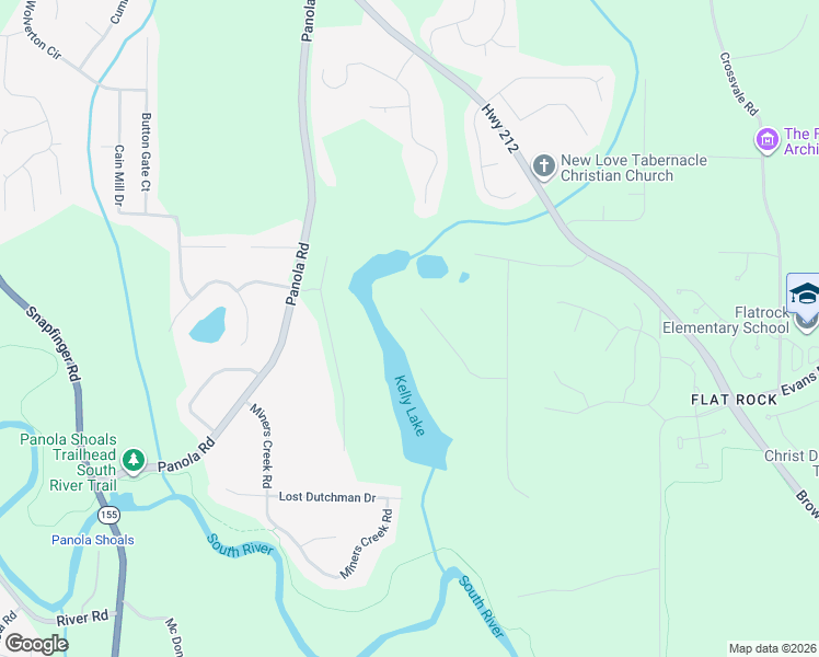 map of restaurants, bars, coffee shops, grocery stores, and more near 5253 Sandy Shores Court in Stonecrest