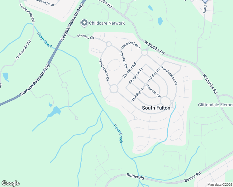 map of restaurants, bars, coffee shops, grocery stores, and more near 761 Walden Boulevard in Atlanta