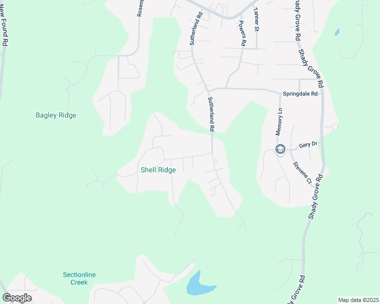 map of restaurants, bars, coffee shops, grocery stores, and more near 741 Westwood Road in Mount Olive