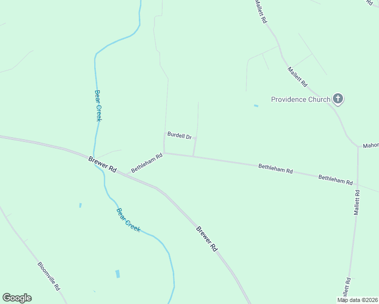 map of restaurants, bars, coffee shops, grocery stores, and more near 1888 Bethleham Road in Manning