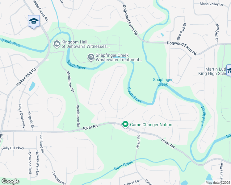 map of restaurants, bars, coffee shops, grocery stores, and more near 3967 English Valley Drive in Ellenwood