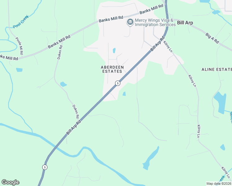 map of restaurants, bars, coffee shops, grocery stores, and more near 5354 Georgia 5 in Douglasville