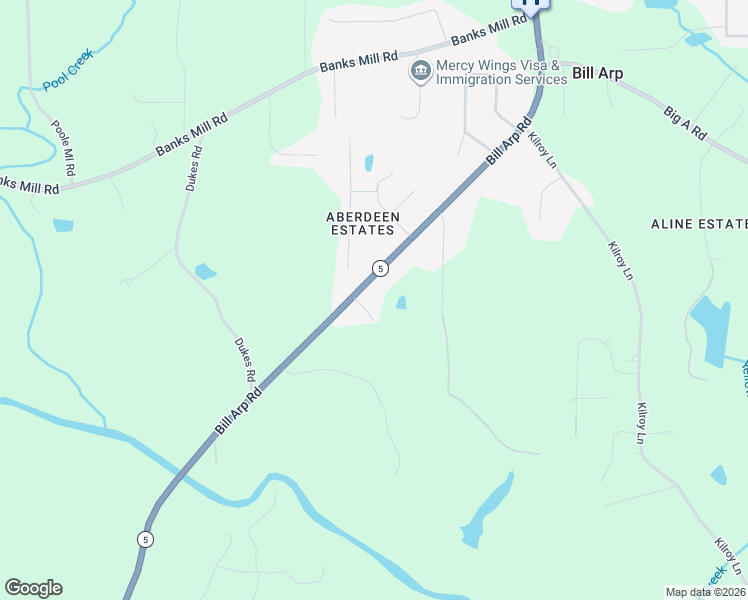 map of restaurants, bars, coffee shops, grocery stores, and more near 5354 Georgia 5 in Douglasville