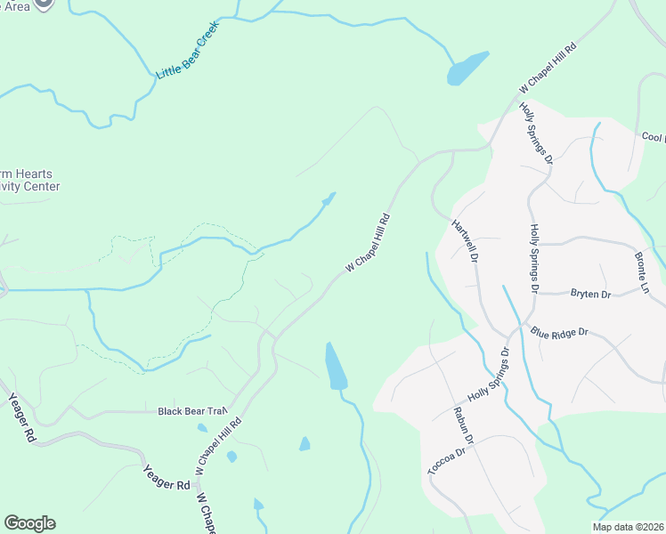 map of restaurants, bars, coffee shops, grocery stores, and more near 5343 West Chapel Hill Road in Douglasville