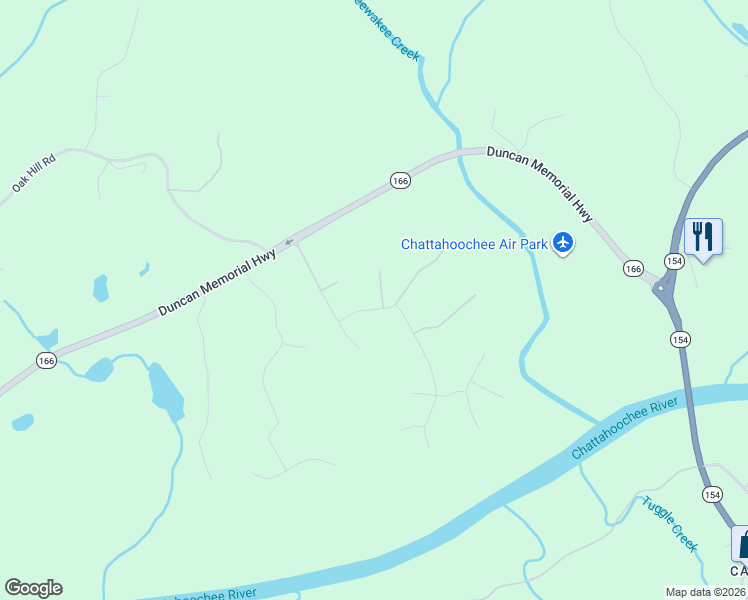 map of restaurants, bars, coffee shops, grocery stores, and more near 5355 Vinci Place in Douglasville