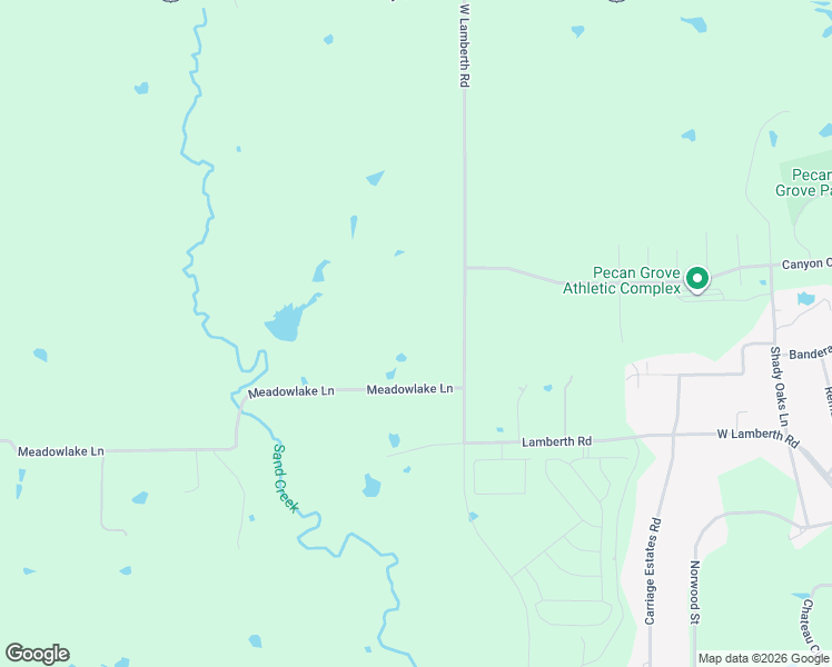 map of restaurants, bars, coffee shops, grocery stores, and more near 95 Meadowlake Lane in Sherman
