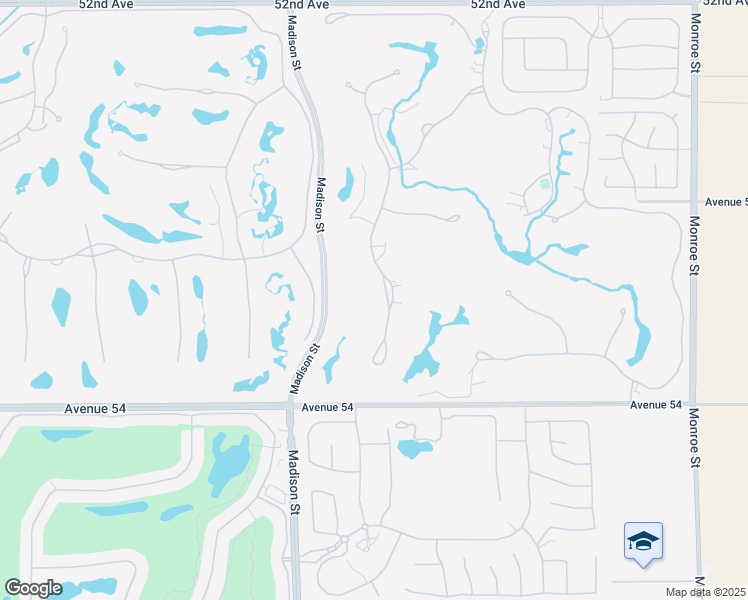 map of restaurants, bars, coffee shops, grocery stores, and more near 53443 Ross Avenue in La Quinta