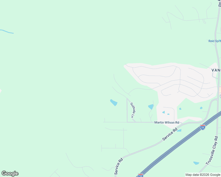 map of restaurants, bars, coffee shops, grocery stores, and more near 4699 Martin Wilson Road in Trussville