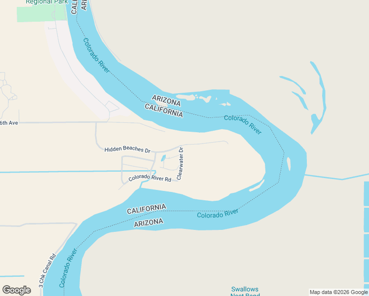map of restaurants, bars, coffee shops, grocery stores, and more near 2798 Clearwater Drive in Blythe
