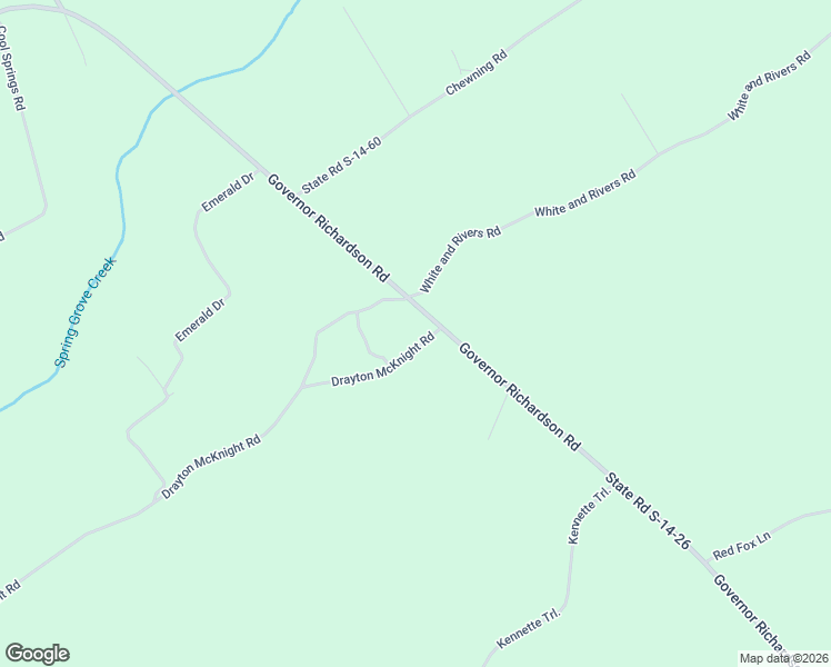 map of restaurants, bars, coffee shops, grocery stores, and more near 2611 Drayton McKnight Road in Pinewood