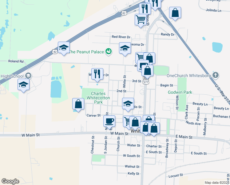 115 D Street, Whitesboro TX Walk Score