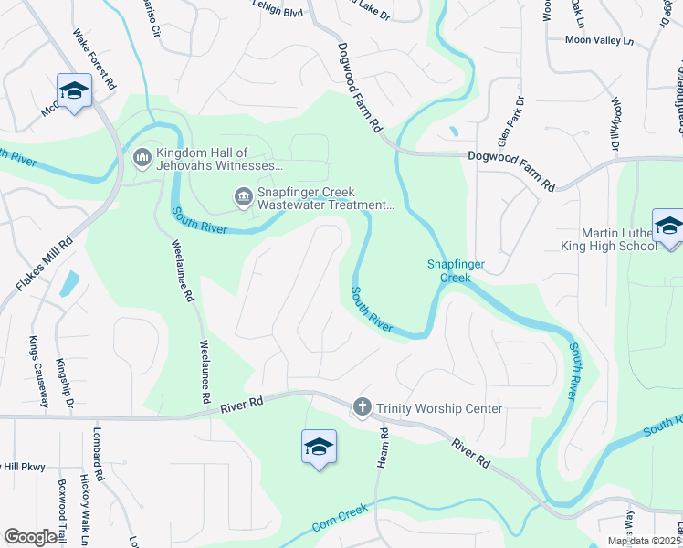 map of restaurants, bars, coffee shops, grocery stores, and more near 4001 English Valley Drive in Ellenwood