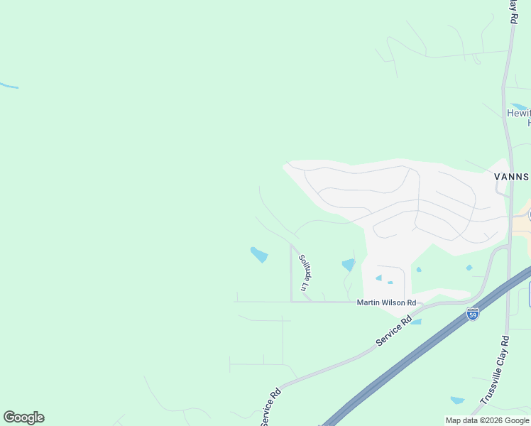 map of restaurants, bars, coffee shops, grocery stores, and more near 4699 Martin Wilson Road in Trussville