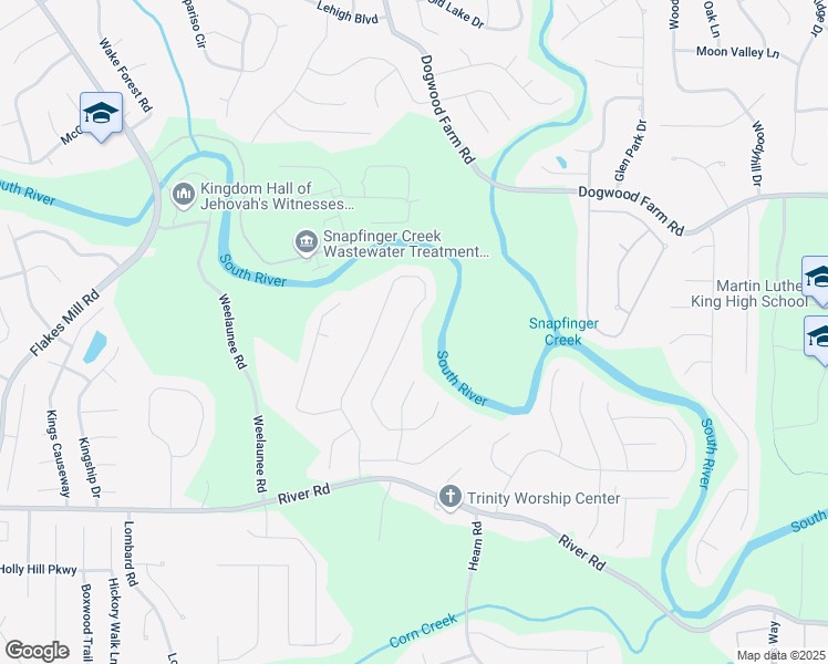 map of restaurants, bars, coffee shops, grocery stores, and more near 4001 English Valley Drive in Ellenwood