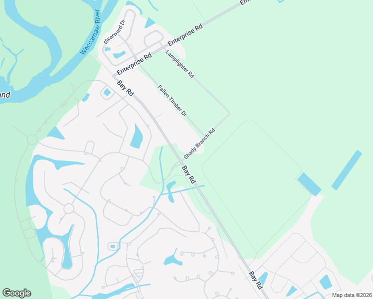 map of restaurants, bars, coffee shops, grocery stores, and more near 6912 Bay Road in Myrtle Beach