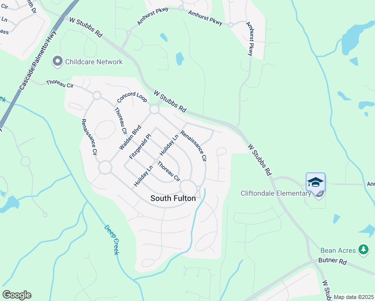 map of restaurants, bars, coffee shops, grocery stores, and more near 702 Fitzgerald Place in Atlanta