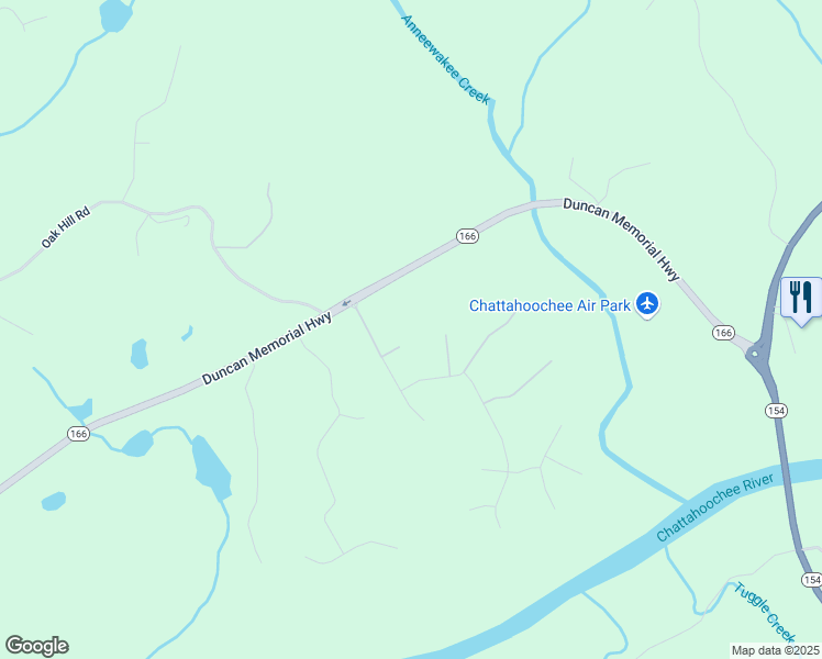 map of restaurants, bars, coffee shops, grocery stores, and more near 3382 Milan Court in Douglasville