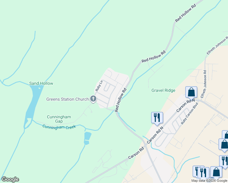map of restaurants, bars, coffee shops, grocery stores, and more near 24 Adam Drive in Birmingham