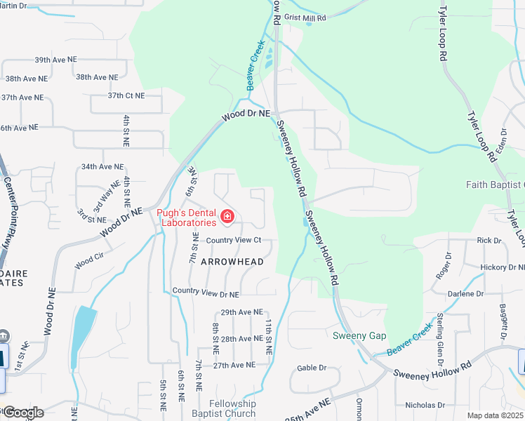 map of restaurants, bars, coffee shops, grocery stores, and more near 5406 Livingston Oaks Circle in Birmingham