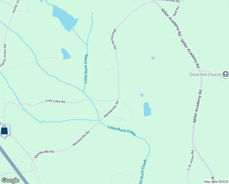 map of restaurants, bars, coffee shops, grocery stores, and more near 602 Mandeville Road in Carrollton