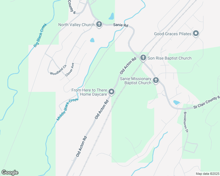 map of restaurants, bars, coffee shops, grocery stores, and more near 7345 Old Acton Road in Moody