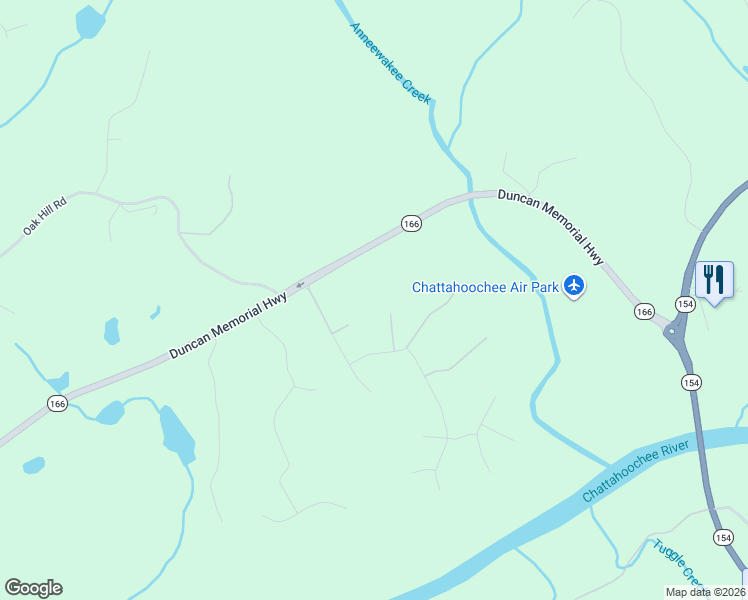 map of restaurants, bars, coffee shops, grocery stores, and more near 3382 Milan Court in Douglasville