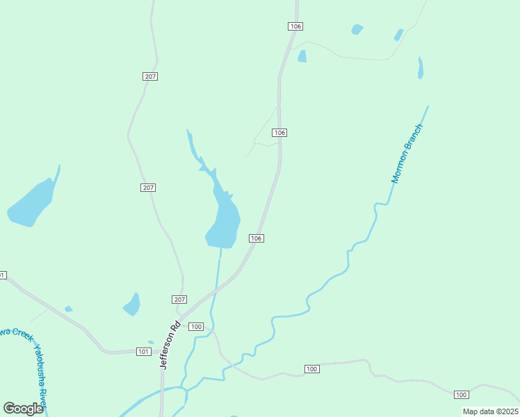 map of restaurants, bars, coffee shops, grocery stores, and more near County Road 106 in Carrollton