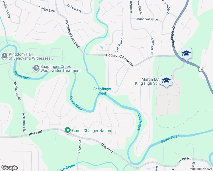 map of restaurants, bars, coffee shops, grocery stores, and more near 4551 Mossey Drive in Stonecrest