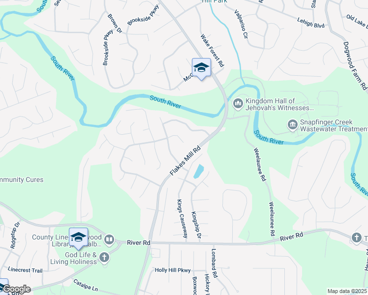 map of restaurants, bars, coffee shops, grocery stores, and more near 3955 Chimney Ridge Court in Ellenwood