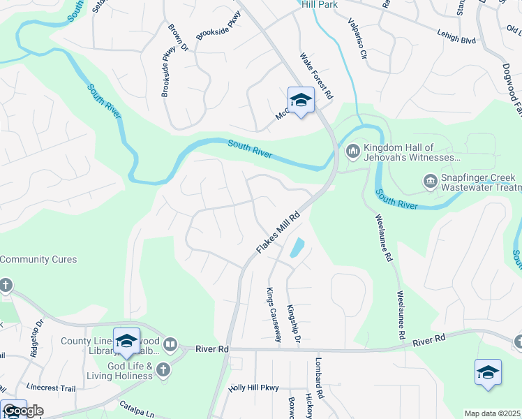 map of restaurants, bars, coffee shops, grocery stores, and more near 4064 Chimney Ridge Way in Ellenwood
