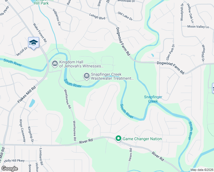 map of restaurants, bars, coffee shops, grocery stores, and more near 4071 English Valley Drive in Ellenwood