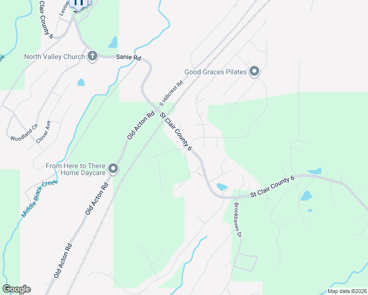 map of restaurants, bars, coffee shops, grocery stores, and more near 205 Ridgefield Drive in Odenville