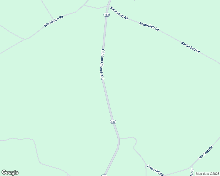 map of restaurants, bars, coffee shops, grocery stores, and more near 501 Clinton Church Road in Salley